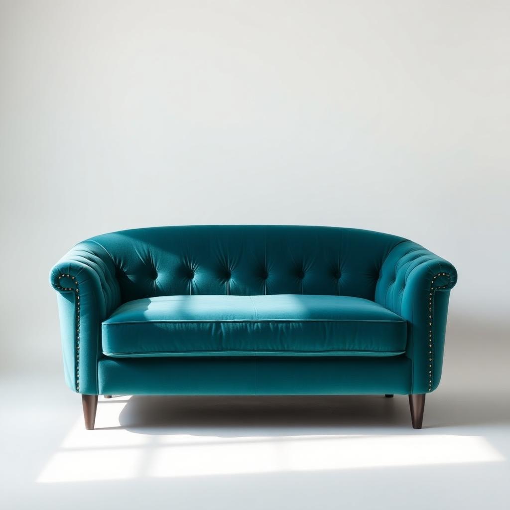 Aegean Velvet Loveseat